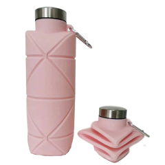Origami 25 Oz. Silicone Water Bottle