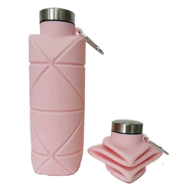 Origami 25 Oz. Silicone Water Bottle