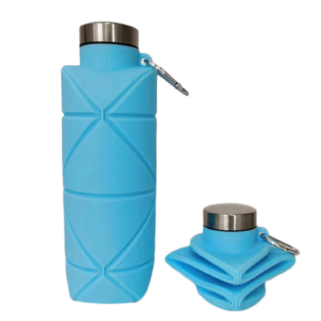 Origami 25 Oz. Silicone Water Bottle