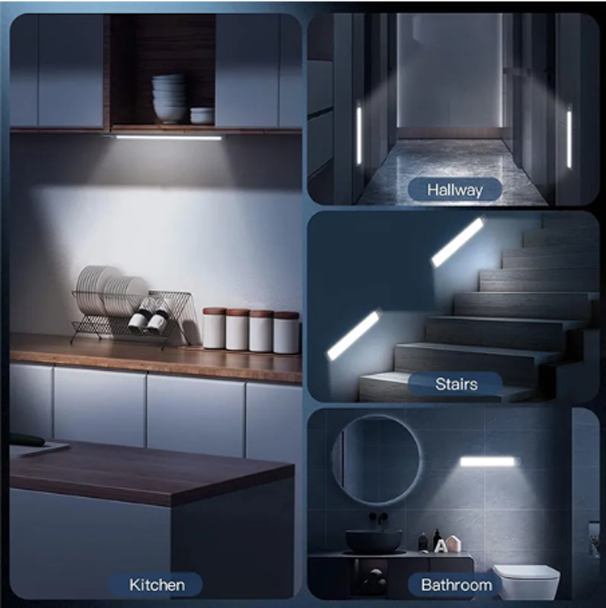 Under Cabinet Lights LED Operated Motion Sensor Indoor
