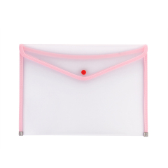 Clear Envelope Folder With Button