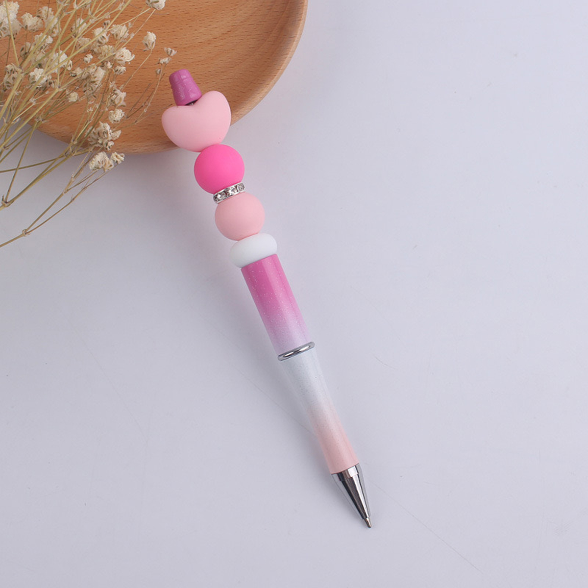 Color Gradient Plastic Ballpoint Pen