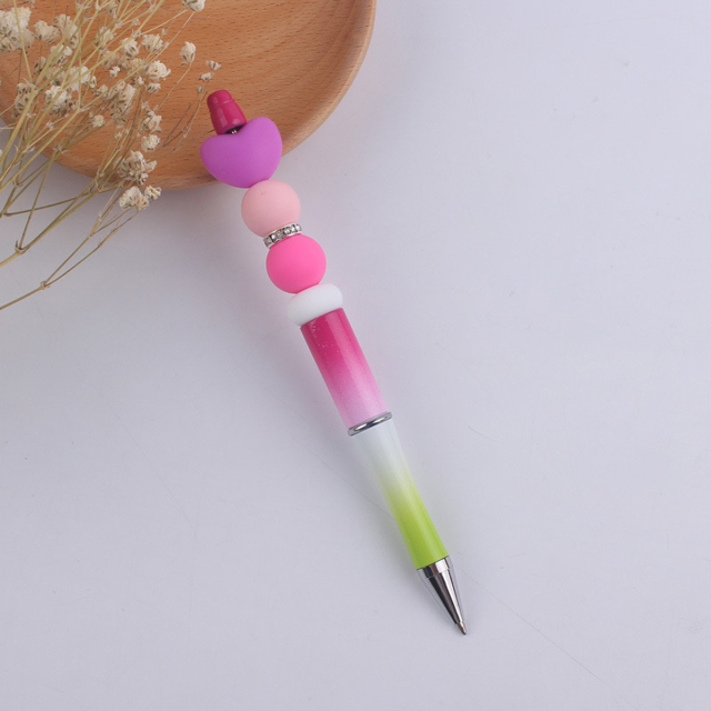Color Gradient Plastic Ballpoint Pen