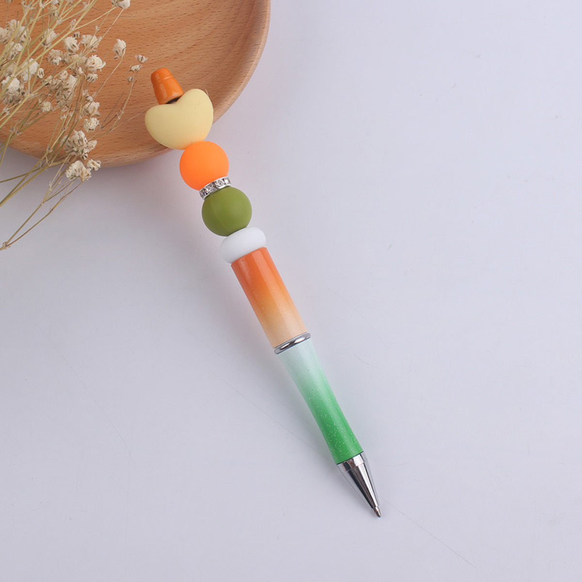 Color Gradient Plastic Ballpoint Pen