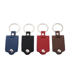 Leather Photo Keychain