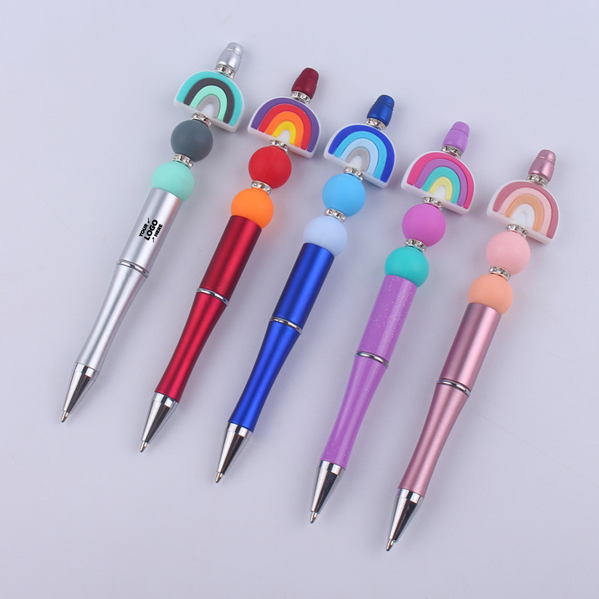 Rainbow Silicone Shape Pen