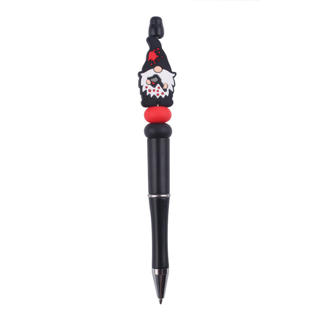 Santa Claus Silicone Bead Pen