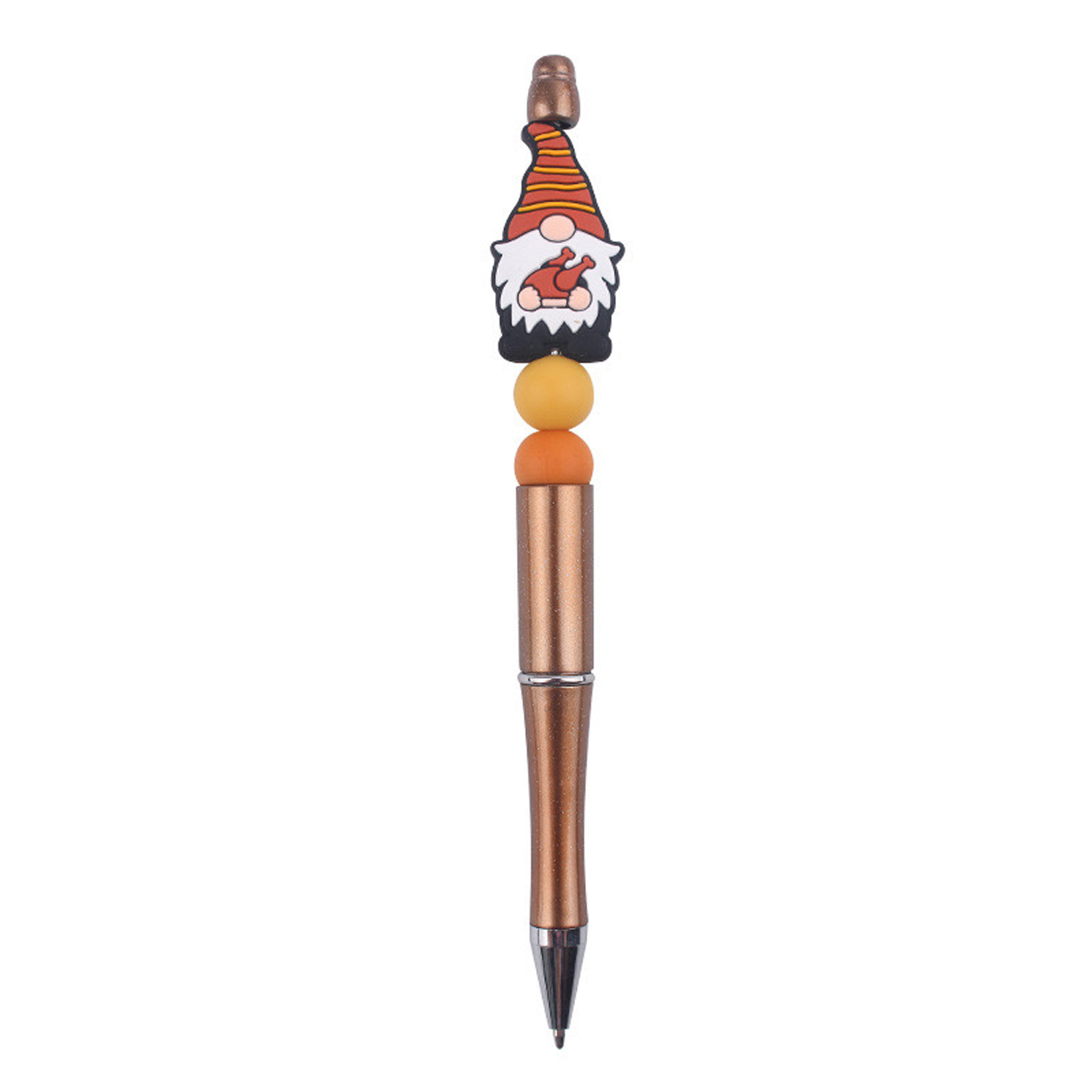 Santa Claus Silicone Bead Pen