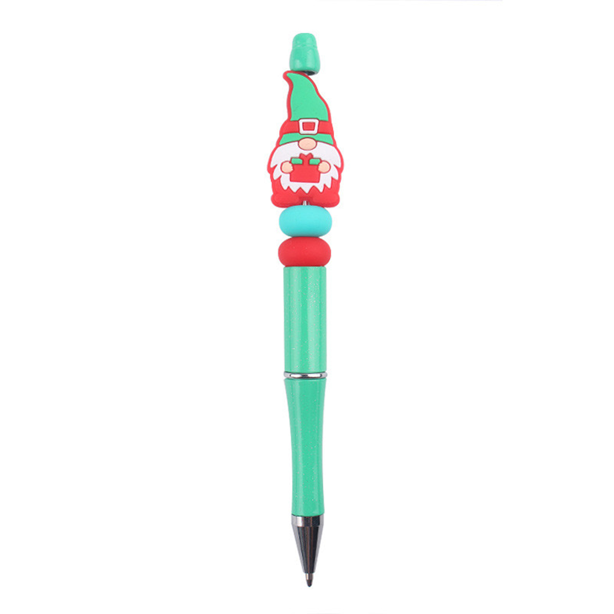 Santa Claus Silicone Bead Pen