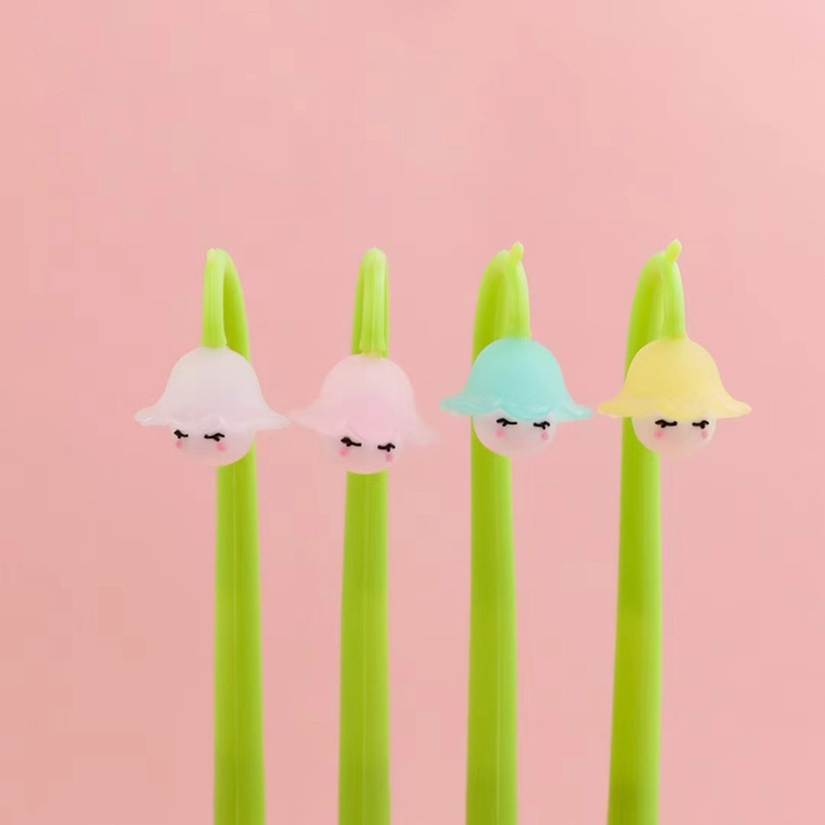 Silicone Bell Orchid Pen
