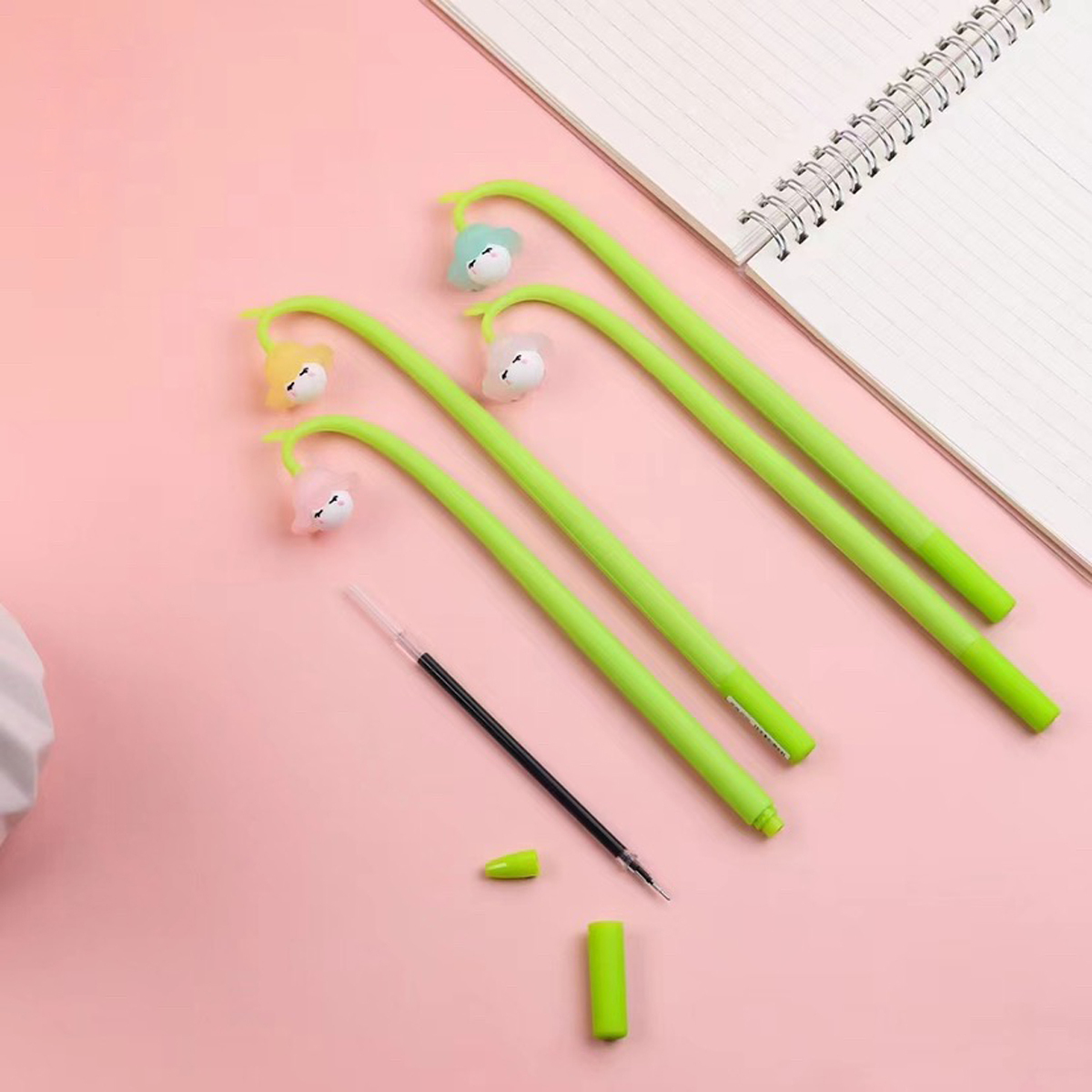 Silicone Bell Orchid Pen