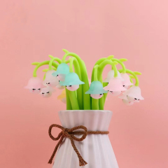 Silicone Bell Orchid Pen