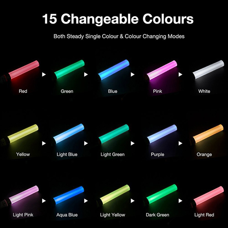 15 Colors Concert Glow Sticks