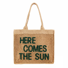 Beach Straw Mesh Shoulder Bag