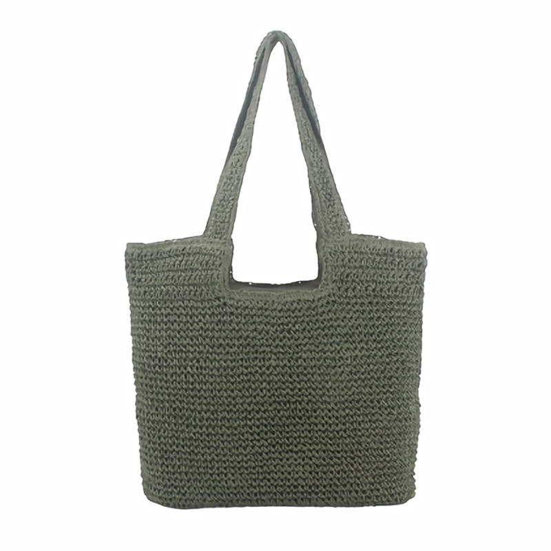 Large Woven Shoulder Beach Bag