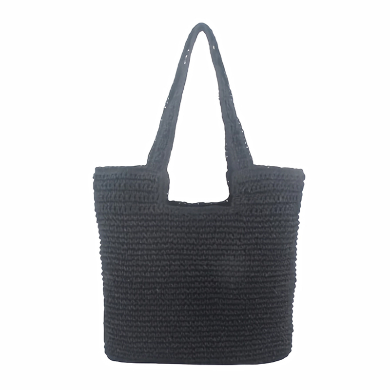 Large Woven Shoulder Beach Bag