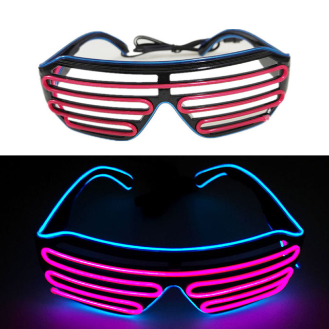 Shutter Neon Party Glasses