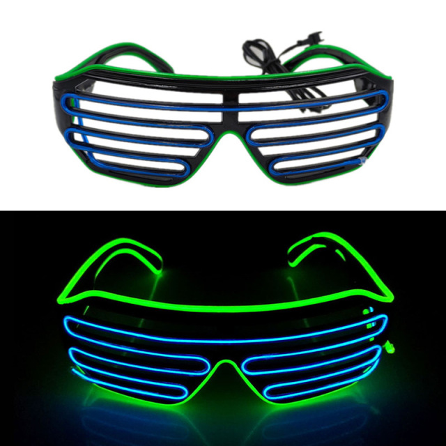 Shutter Neon Party Glasses