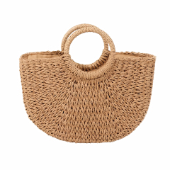Straw Summer Beach Bag