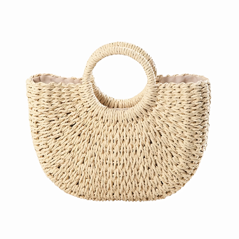 Straw Summer Beach Bag