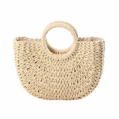 Straw Summer Beach Bag