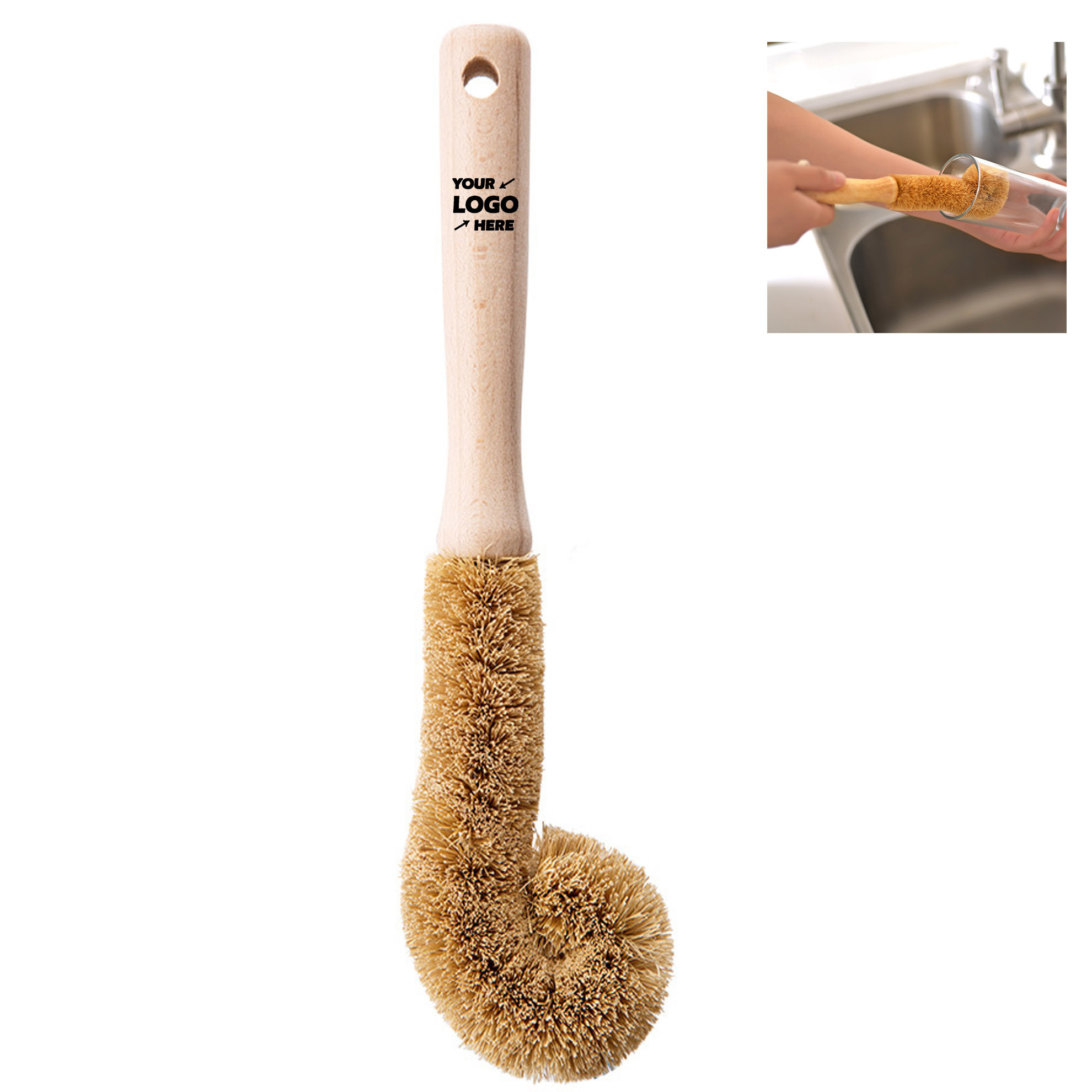Coir Cup Brush