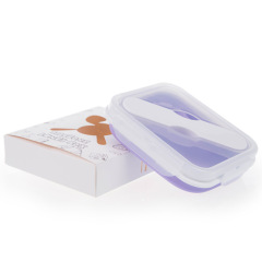 Collapsible Silicone Lunch Container