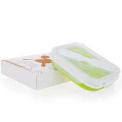 Collapsible Silicone Lunch Container