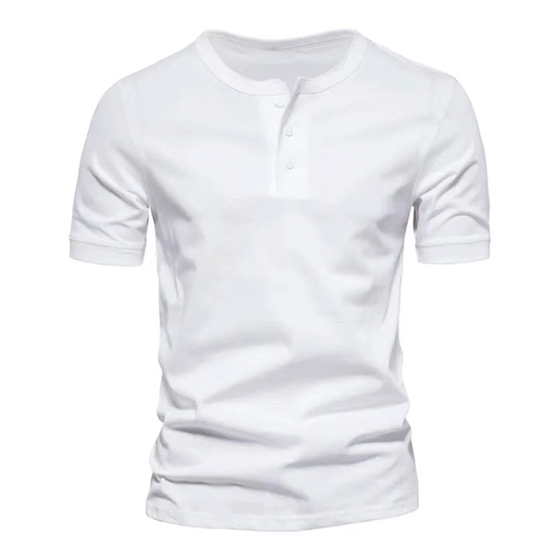 Summer Slim Fit Three-Button Shirt