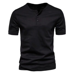 Summer Slim Fit Three-Button Shirt