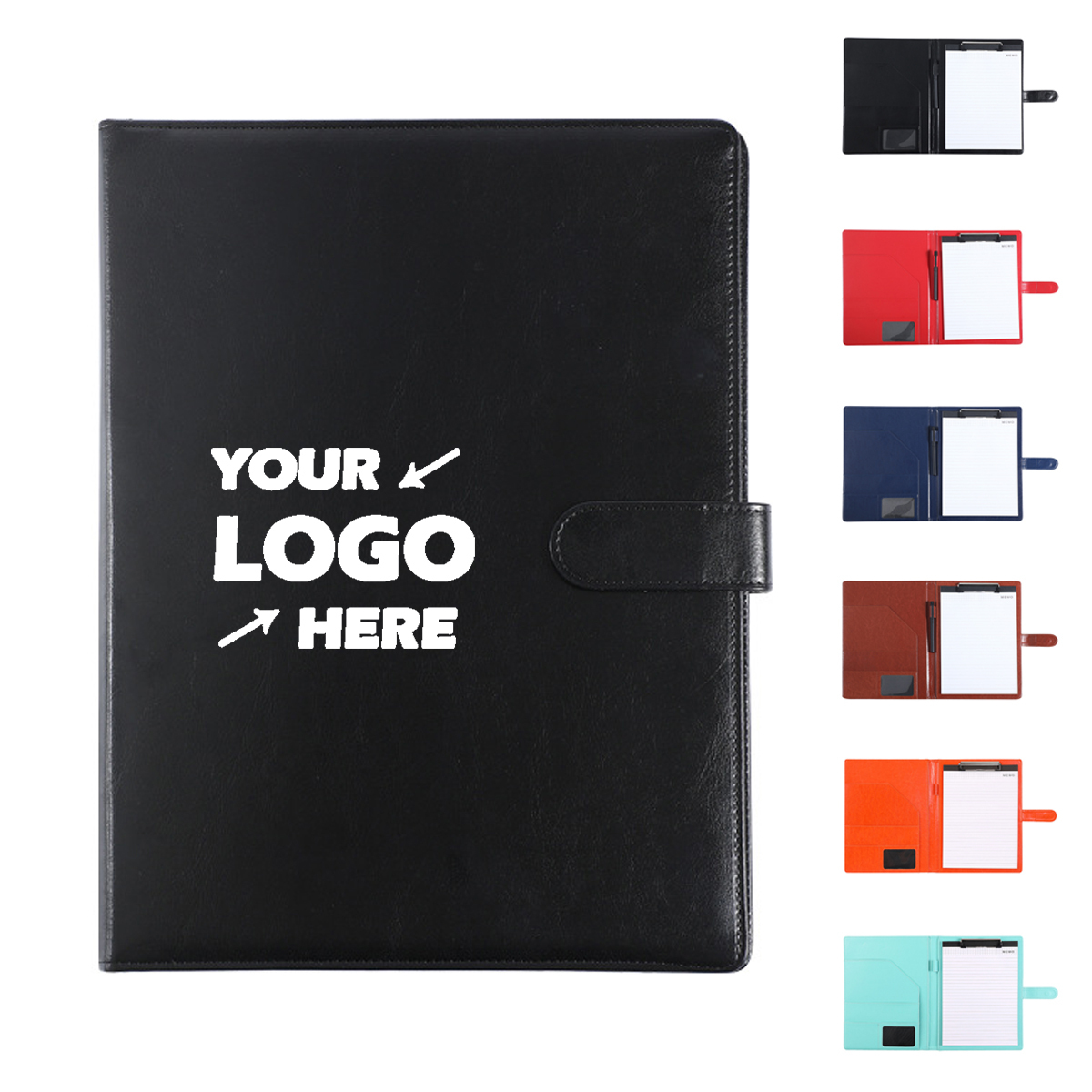 Leather Binder Document Folder