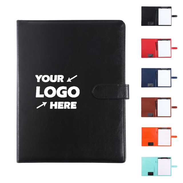 Leather Binder Document Folder