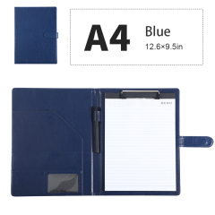 Leather Binder Document Folder