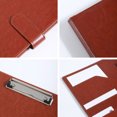 Leather Binder Document Folder