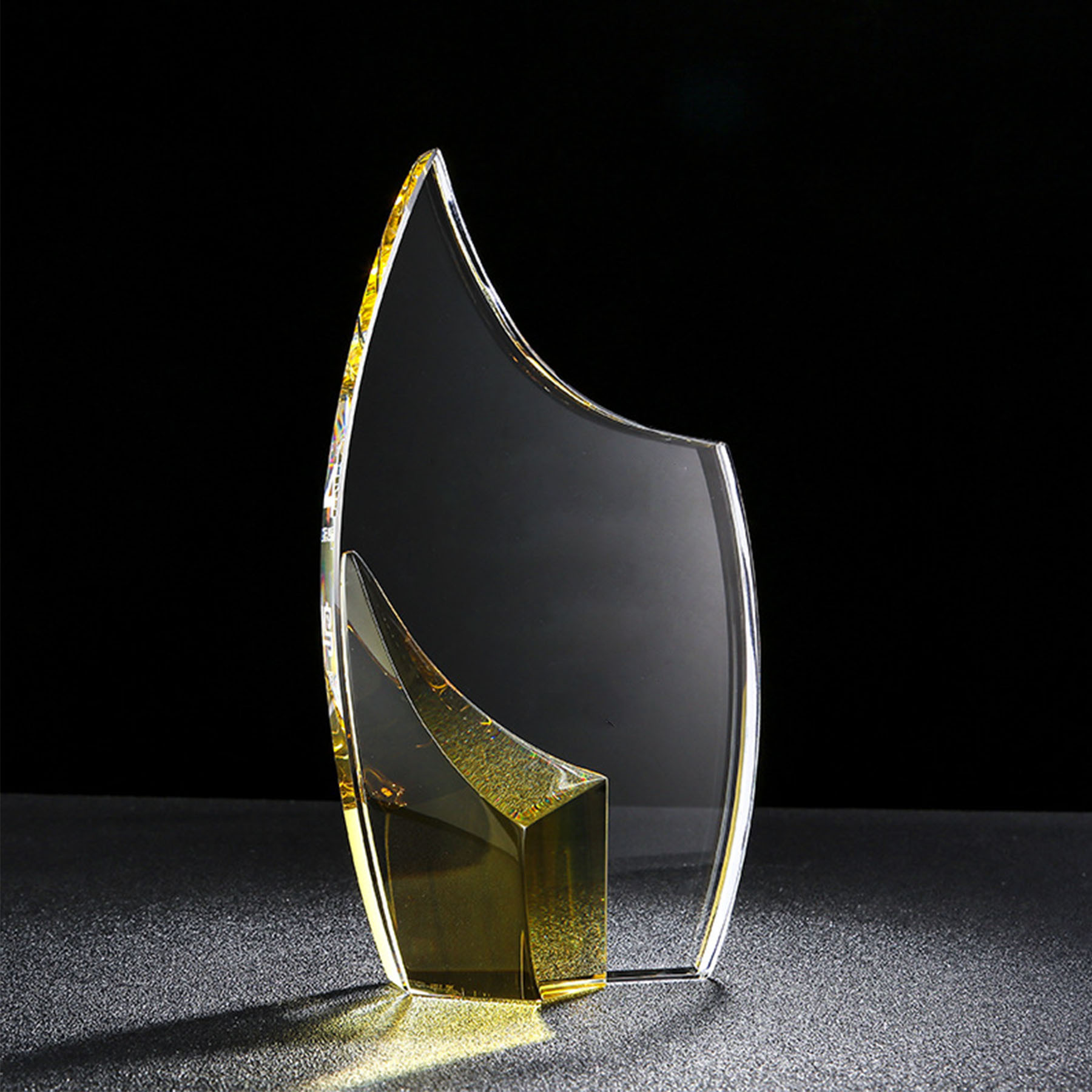 Crystal Award Plaque