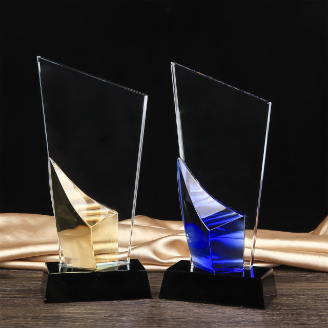 Crystal Award Plaque