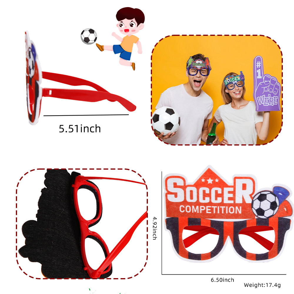 Party Funny Soccer Sunglasses