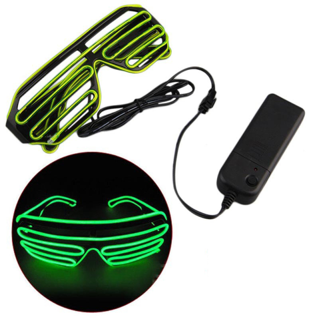 Shutter Neon Rave Glasses