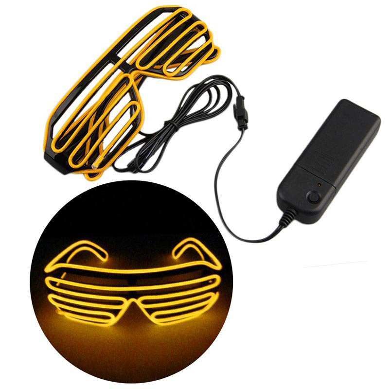 Shutter Neon Rave Glasses