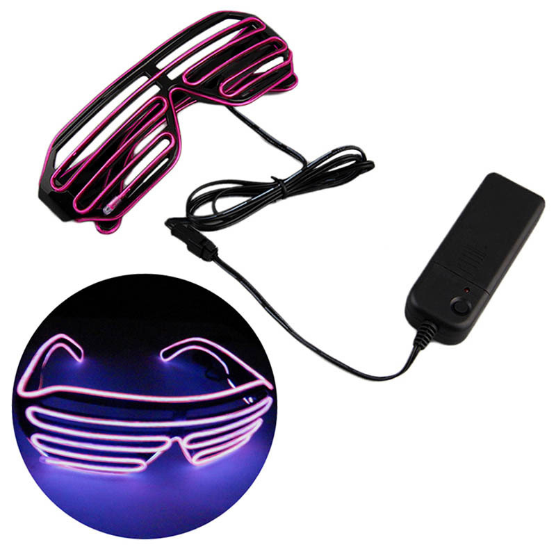 Shutter Neon Rave Glasses