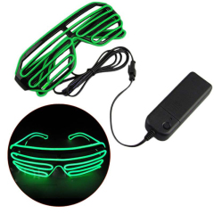 Shutter Neon Rave Glasses