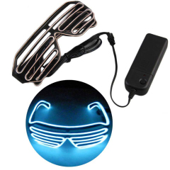 Shutter Neon Rave Glasses