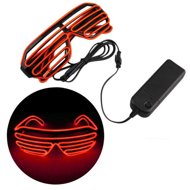 Shutter Neon Rave Glasses