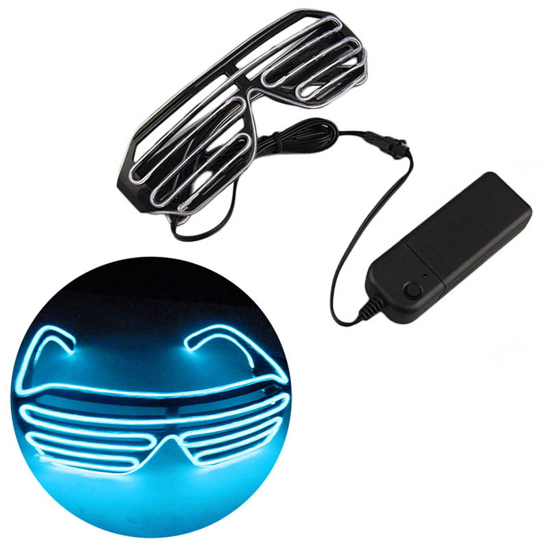 Shutter Neon Rave Glasses
