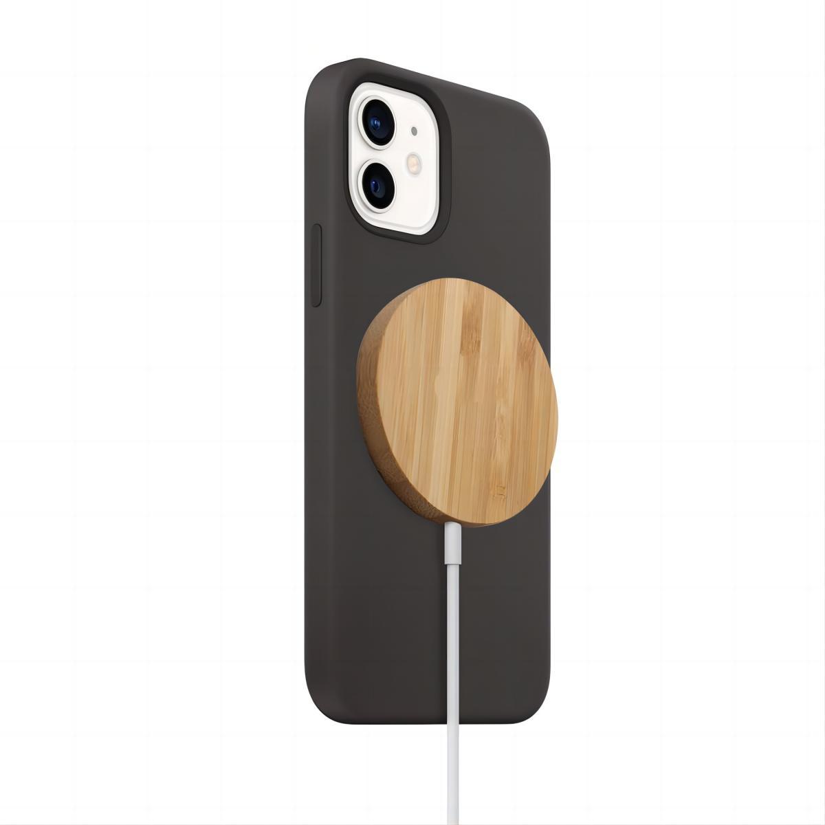 Wood Magnetic Phone Charger