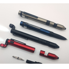 6-in-1 Multi-function Ballpoint Pen
