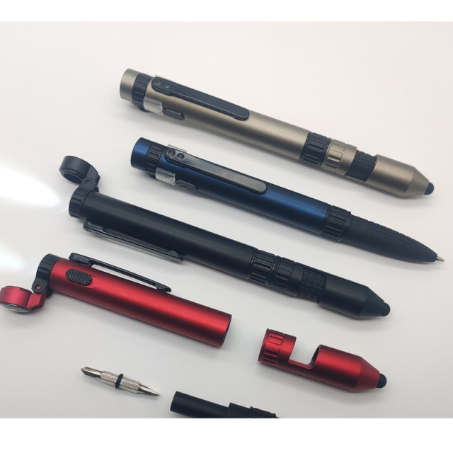 6-in-1 Multi-function Ballpoint Pen