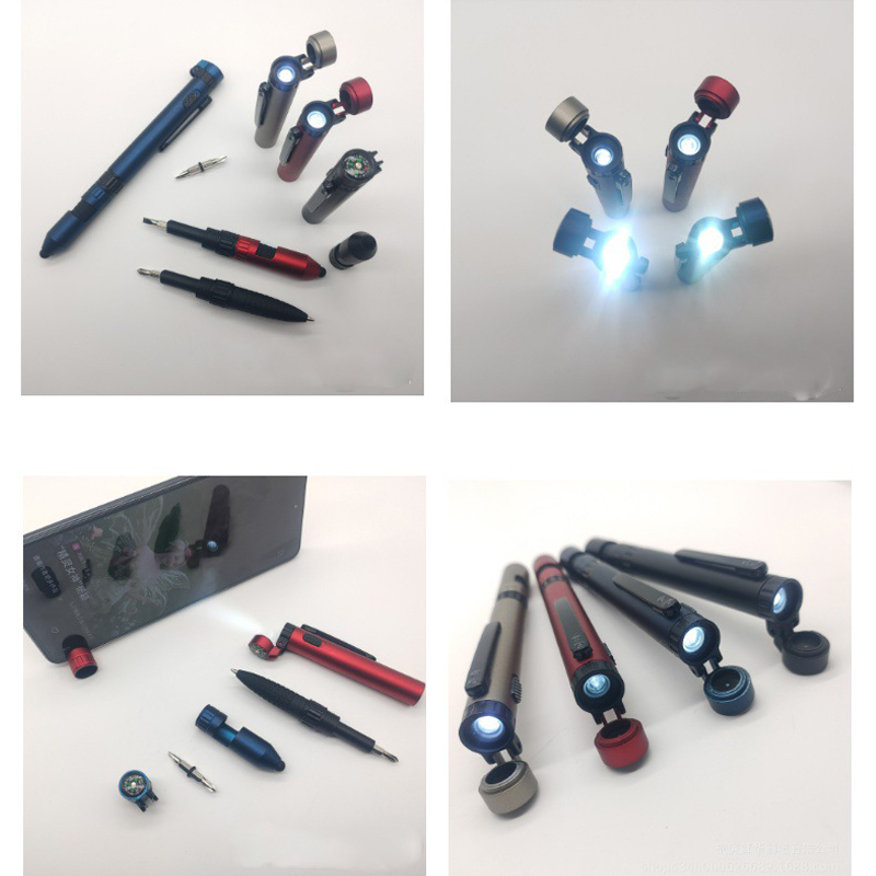 6-in-1 Multi-function Ballpoint Pen