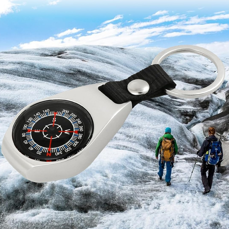 Compass Keychain