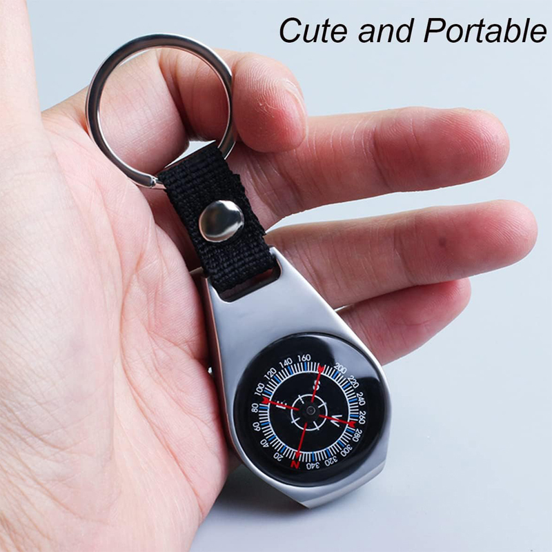 Compass Keychain
